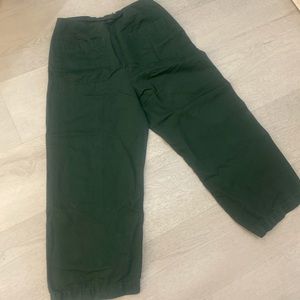 LOFT army green chino pants in size 10. Lightly worn and in great condition.